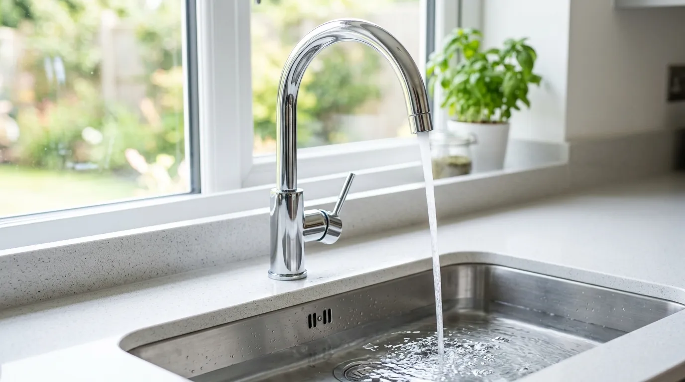 Local Plumbing Master Pros same day plumber fixing a faucet in Whitfield, PA